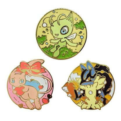 Stylishe Pokemon Anime Badge Brosche Anstecker