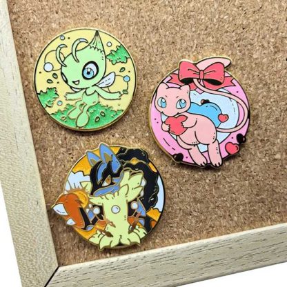Stylishe Pokemon Anime Badge Brosche Anstecker – Bild 2