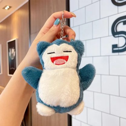 Plüschige Keychains Schlüsselanhänger - Gengar, Relaxo, Pummeluff – Bild 4