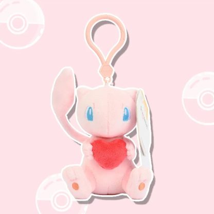 Zuckersüße Pokemon Plüsch Anhänger mit Herz – Bild 6