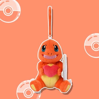Zuckersüße Pokemon Plüsch Anhänger mit Herz – Bild 13