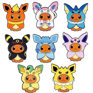 Niedliche Evoli Cosplay Entwicklungen Anstecker Broschen