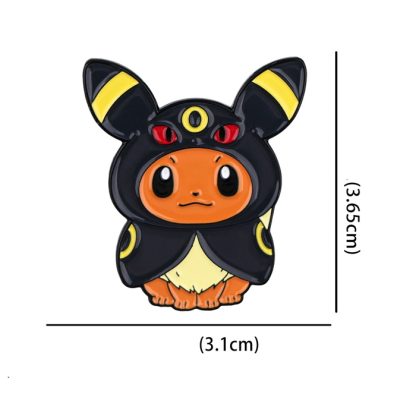 Niedliche Evoli Cosplay Entwicklungen Anstecker Broschen – Bild 3
