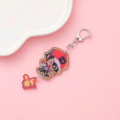 Süße Pokeom Anime Acrylic Schlüsselanhänger Keychains – Bild 6