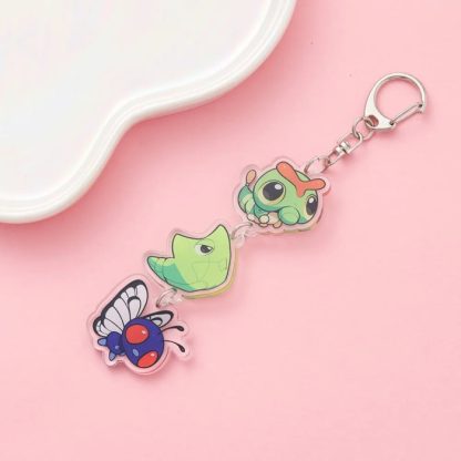 Süße Pokeom Anime Acrylic Schlüsselanhänger Keychains – Bild 10
