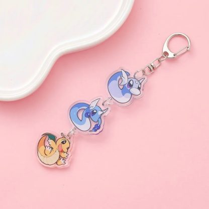 Süße Pokeom Anime Acrylic Schlüsselanhänger Keychains – Bild 16