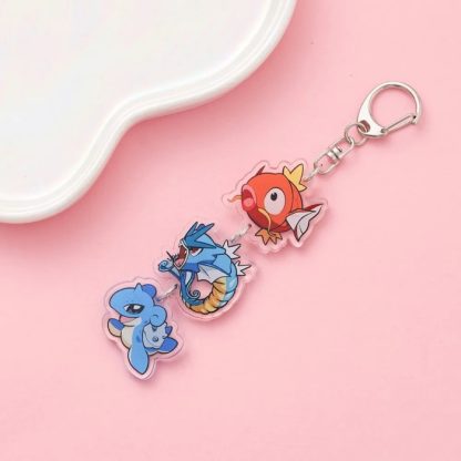 Süße Pokeom Anime Acrylic Schlüsselanhänger Keychains – Bild 17