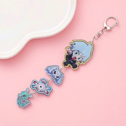 Süße Pokeom Anime Acrylic Schlüsselanhänger Keychains – Bild 19