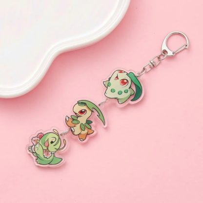 Süße Pokeom Anime Acrylic Schlüsselanhänger Keychains – Bild 20