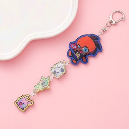 Süße Pokeom Anime Acrylic Schlüsselanhänger Keychains – Bild 30