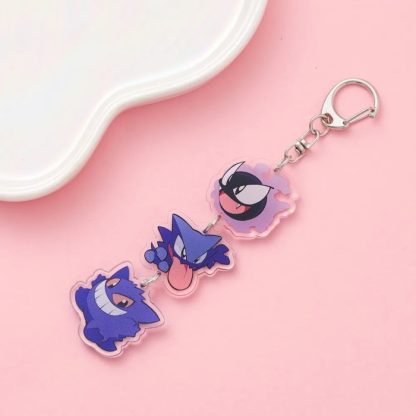Süße Pokeom Anime Acrylic Schlüsselanhänger Keychains – Bild 33