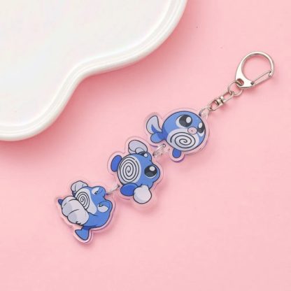 Süße Pokeom Anime Acrylic Schlüsselanhänger Keychains – Bild 34
