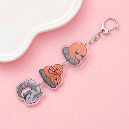 Süße Pokeom Anime Acrylic Schlüsselanhänger Keychains – Bild 40