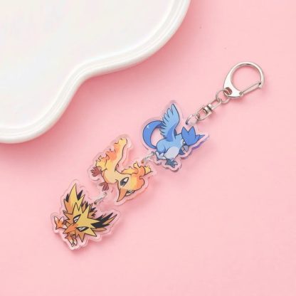 Süße Pokeom Anime Acrylic Schlüsselanhänger Keychains – Bild 41