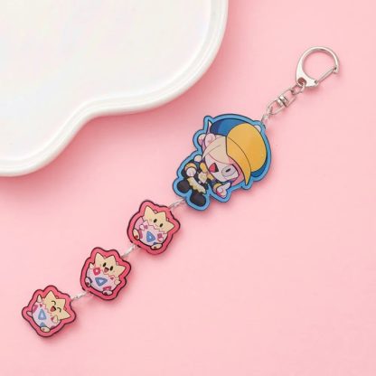Süße Pokeom Anime Acrylic Schlüsselanhänger Keychains – Bild 44
