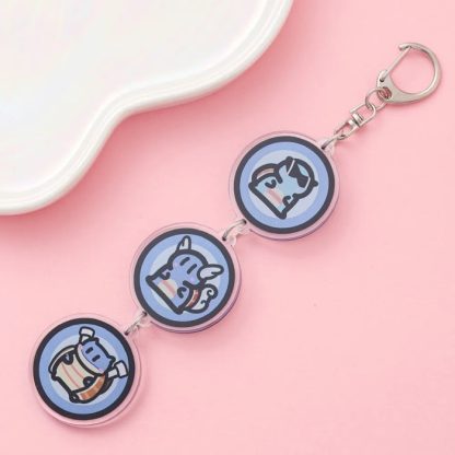 Süße Pokeom Anime Acrylic Schlüsselanhänger Keychains – Bild 45