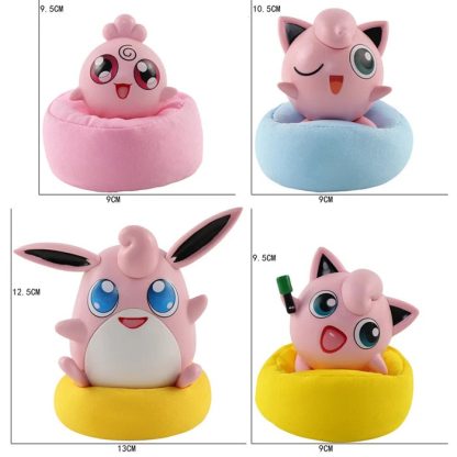 4er Set Pummeluff und Entwicklungen Figuren Knuddeluff ca. 10cm – Bild 2
