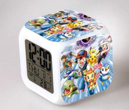 Pokemon Anime Wecker mit LED und Alarm Funktion in vielen Motiven – Bild 10