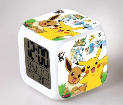 Pokemon Anime Wecker mit LED und Alarm Funktion in vielen Motiven – Bild 13