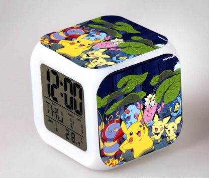 Pokemon Anime Wecker mit LED und Alarm Funktion in vielen Motiven – Bild 15