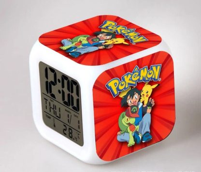 Pokemon Anime Wecker mit LED und Alarm Funktion in vielen Motiven – Bild 17