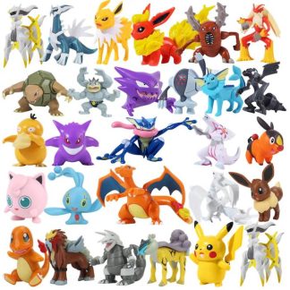 XXL Figuren Set 28 Stk. Große Pokemon Figuren (ca. 5-8cm)