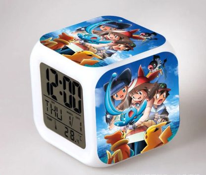 Pokemon Anime Wecker mit LED und Alarm Funktion in vielen Motiven – Bild 25