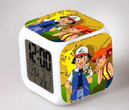 Pokemon Anime Wecker mit LED und Alarm Funktion in vielen Motiven – Bild 26