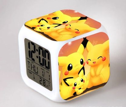 Pokemon Anime Wecker mit LED und Alarm Funktion in vielen Motiven – Bild 27