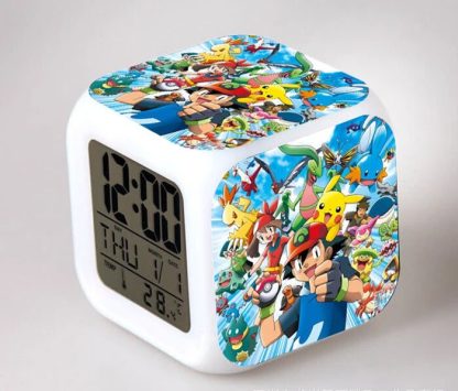 Pokemon Anime Wecker mit LED und Alarm Funktion in vielen Motiven – Bild 37