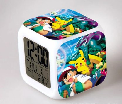 Pokemon Anime Wecker mit LED und Alarm Funktion in vielen Motiven – Bild 38