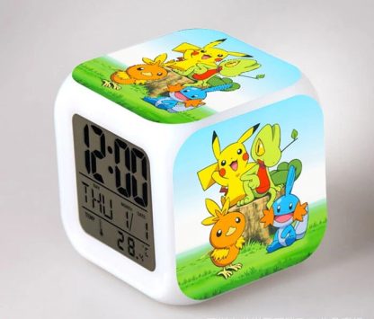 Pokemon Anime Wecker mit LED und Alarm Funktion in vielen Motiven – Bild 46