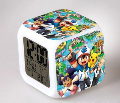 Pokemon Anime Wecker mit LED und Alarm Funktion in vielen Motiven – Bild 47