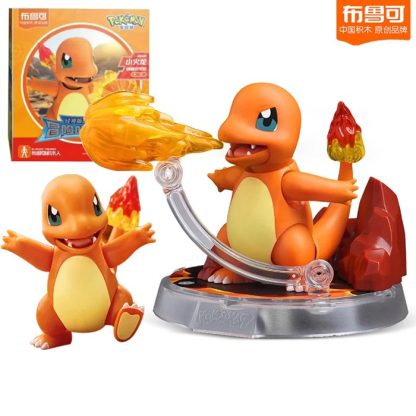 Pokemon Figuren zum selbstnauen Pikachu Glumanda Enton Evoli u.a . – Bild 11
