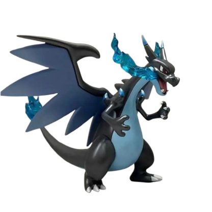 Detailreiche Pokemon Glurak Charizard oder Quajutsu Greninja Figur – Bild 2