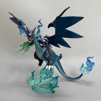 Detailreiche Pokemon Glurak Charizard oder Quajutsu Greninja Figur – Bild 6