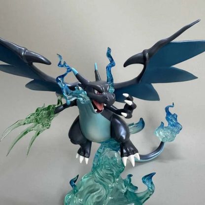 Detailreiche Pokemon Glurak Charizard oder Quajutsu Greninja Figur – Bild 7