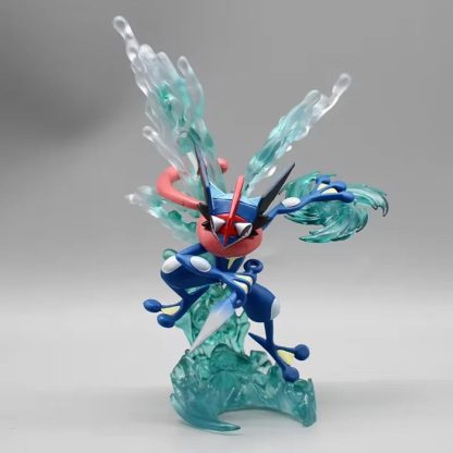 Detailreiche Pokemon Glurak Charizard oder Quajutsu Greninja Figur – Bild 9