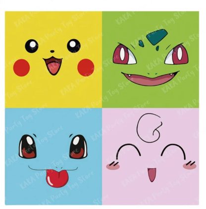 Servietten mit Pokemon Design für Geburtstag, Feier etc. – Bild 5