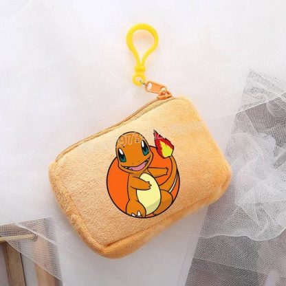Pokemon Plüsch Geldbörse für Kinder mit Clip – Bild 13