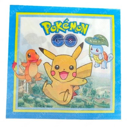 Servietten mit Pokemon Design für Geburtstag, Feier etc. – Bild 8