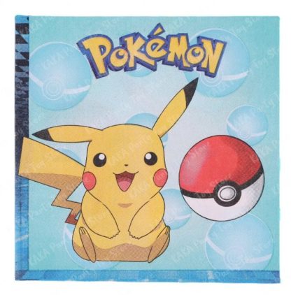 Servietten mit Pokemon Design für Geburtstag, Feier etc. – Bild 9