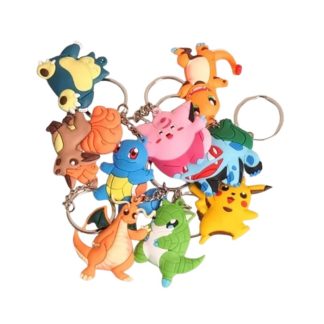 10 Stk. Pokemon Schlüsselanhänger im Sparset