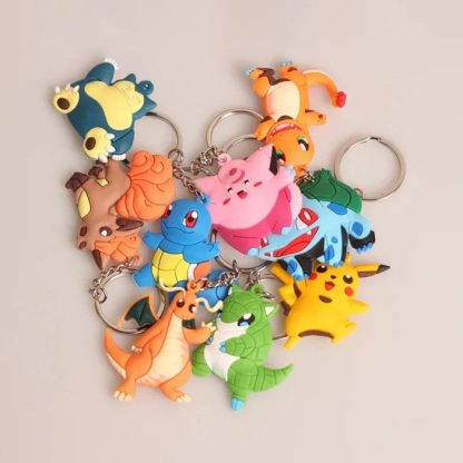 10 Stk. Pokemon Schlüsselanhänger im Sparset – Bild 4
