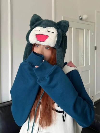Snorlax Relaxo Cosplay Mütze – Bild 6