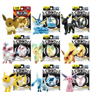 Evoli Entwicklungen Figuren Nachtara, Feelinara, Flamara etc.