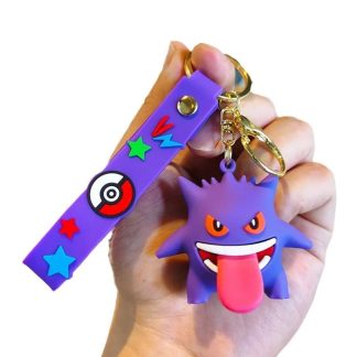Pikachu Gengar Glumanda Pummeluff Schlüsselanhänger Keychain
