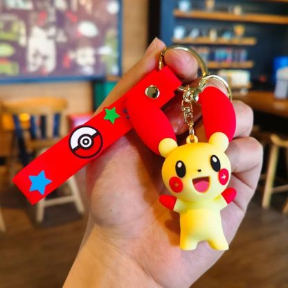 Pikachu Gengar Glumanda Pummeluff Schlüsselanhänger Keychain – Bild 2