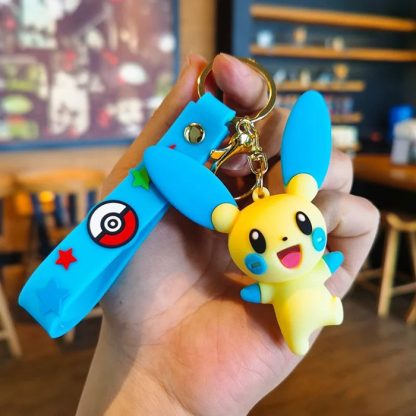 Pikachu Gengar Glumanda Pummeluff Schlüsselanhänger Keychain – Bild 6