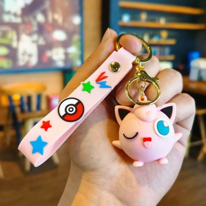 Pikachu Gengar Glumanda Pummeluff Schlüsselanhänger Keychain – Bild 8